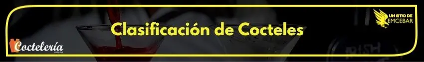 Clasificación de cocteles 