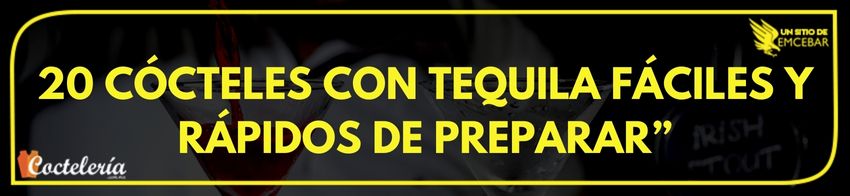 20 cócteles con tequila fáciles y rápidos de preparar