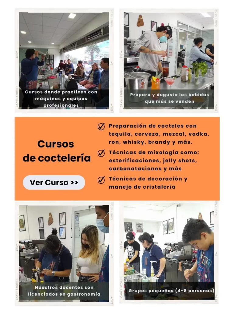 Cursos Coctelería 