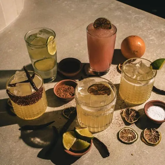 Tequila con fruta