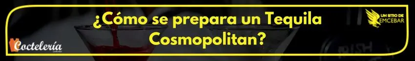 Tequila Cosmopolitan 