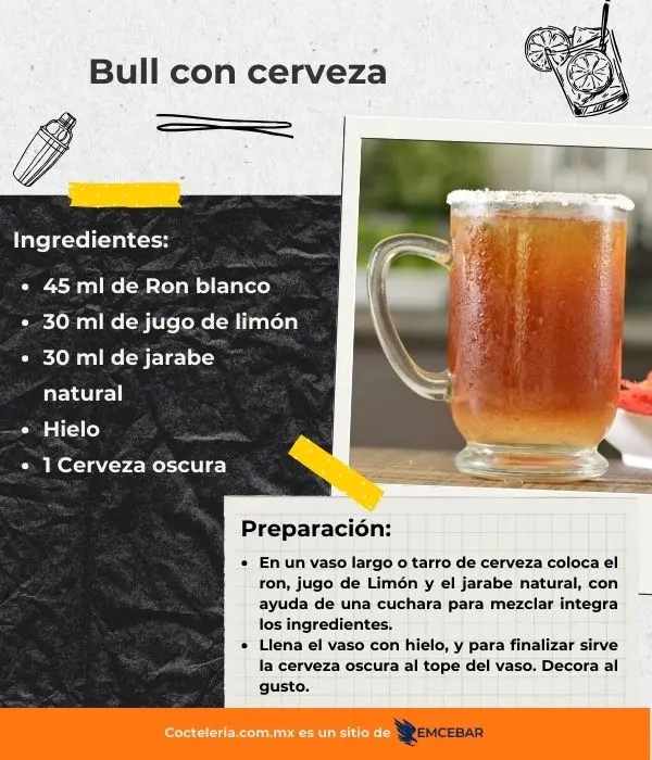 Bull con cerveza
