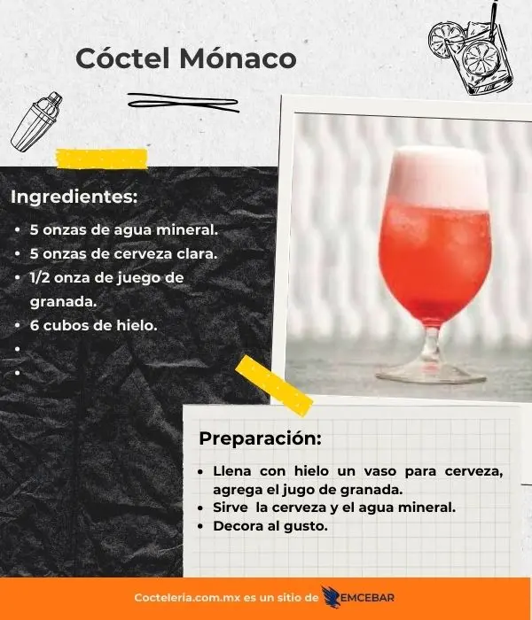 Cóctel Mónaco 