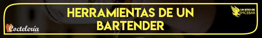 utensilios bartender
