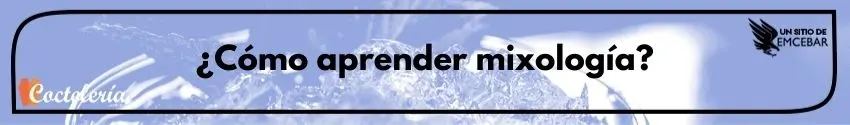 ¿Cómo aprender mixología?