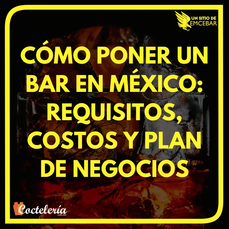 Cómo poner un bar en México: requisitos, costos y plan de negocios
