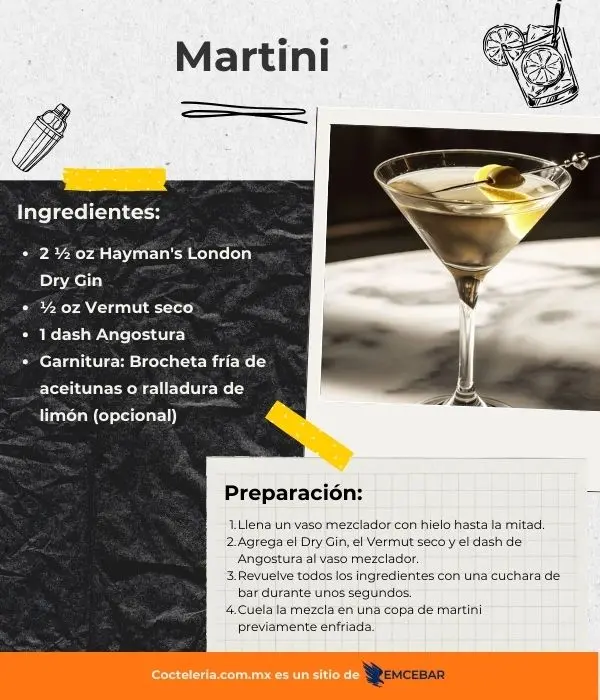 Martini 1 - Cursos de Coctelería Martinini