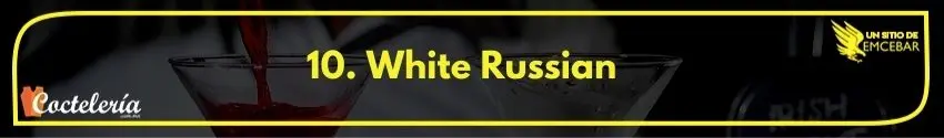 white russion - Cursos de Coctelería White Russian