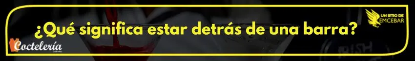 Que-significa-estar-detras-de-una-barra - Cursos de Coctelería que significa estar detrás de una barra